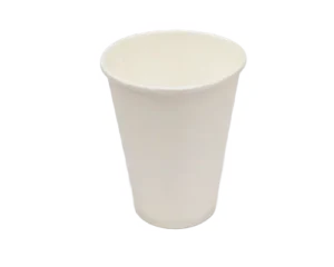 350 Ml White Paper Glass