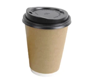 360 Ml Double Wall Cup With Lid