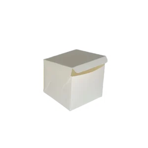 4x4x3.5 Inches White Paper Box
