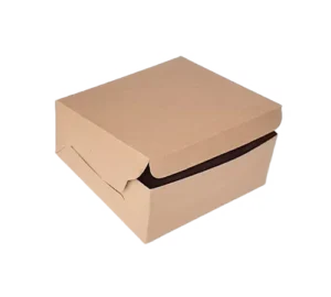 7x7x3.5 Inches Brown Kraft Box