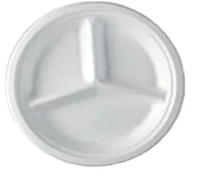 9 Inch Round 3 CP Serving Plate