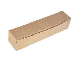 9.25x2x2 Inches Kraft Kathi Roll Box.
