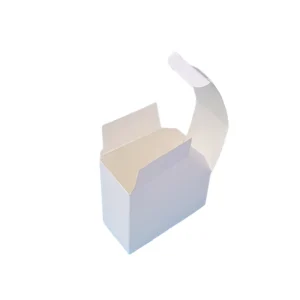 4.5x4.5x2 Inch White Waffle Box