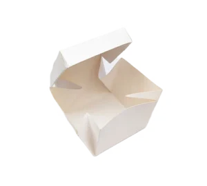 Burger Box 4x4x3 Inches Hinged Lid