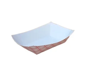 Medium Classic Plaid Paper Tray